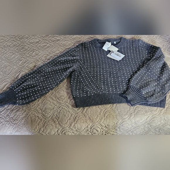 Marella Molo Rhinestone Embalish Sweater NWT - Picture 5 of 12